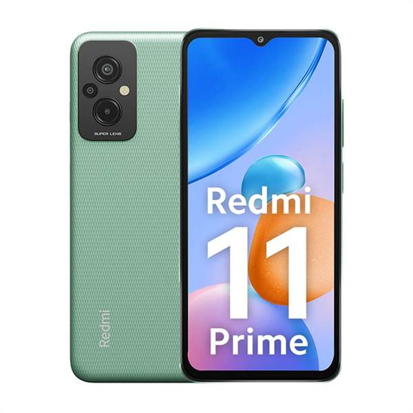 Redmi 11 Prime (Playful Green, 4GB RAM, 64GB Storage)
